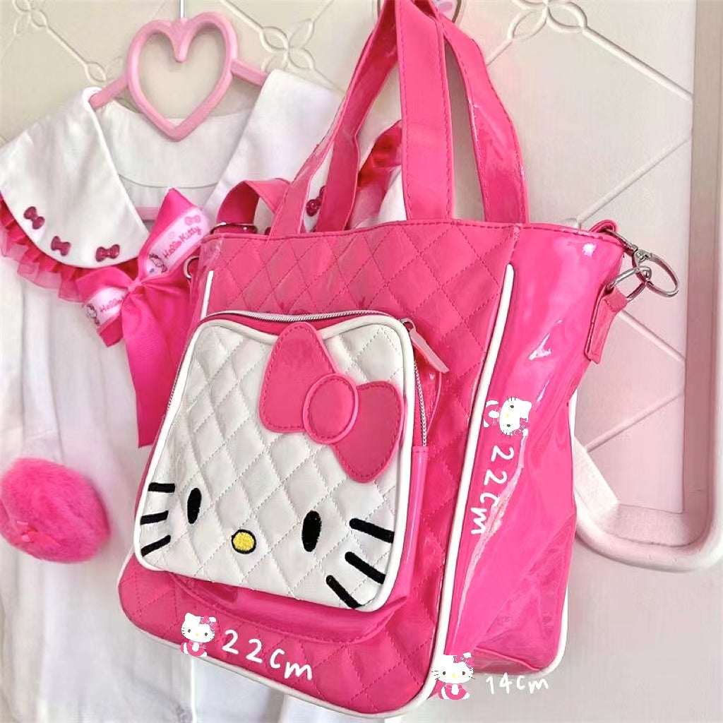 Hello Kitty Inspired Crossbody and Tote Bag