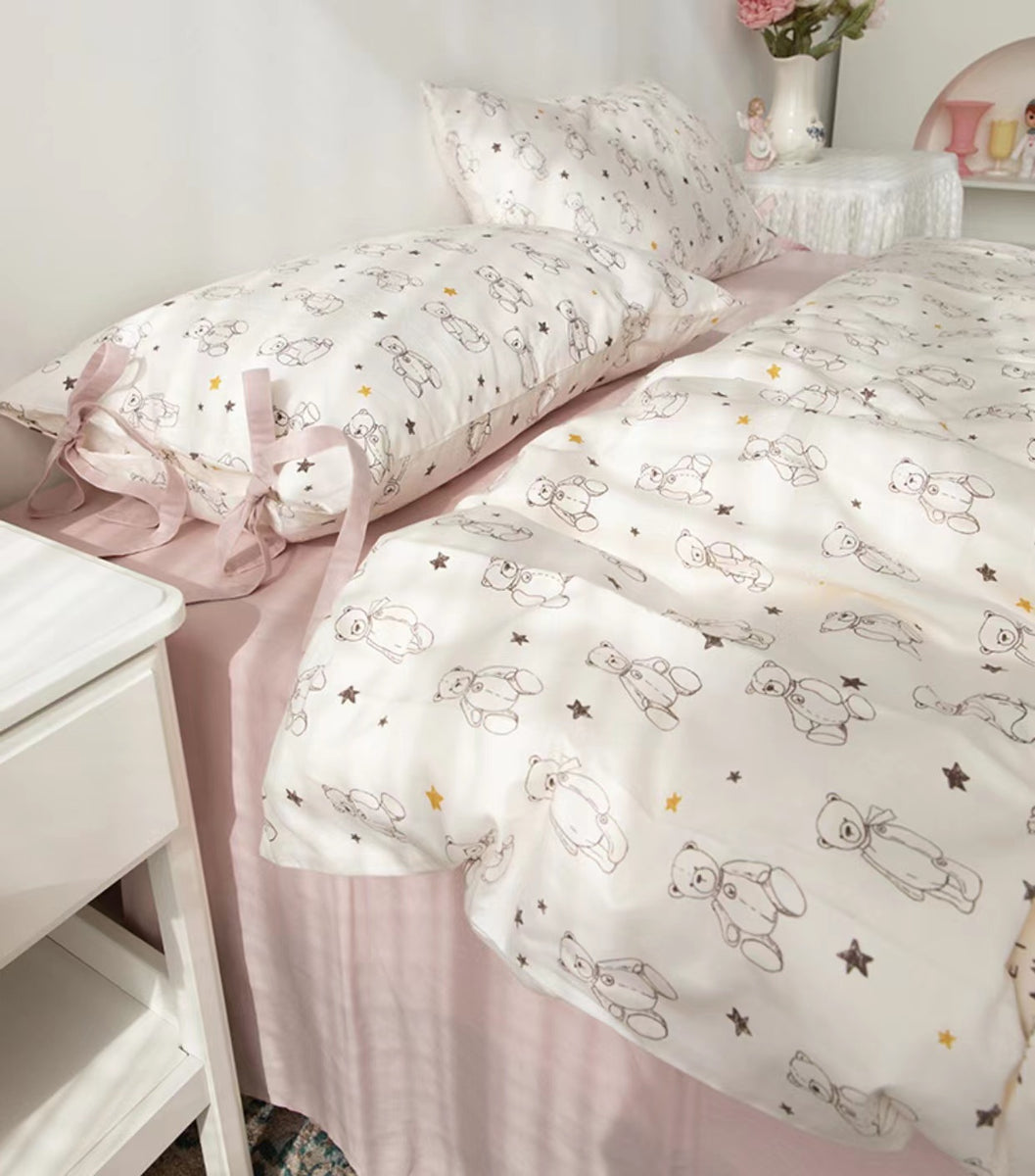 Cinnamoroll Inspired Bedding Duvet Sheet Set Queen Twin King Size –  PeachyBaby