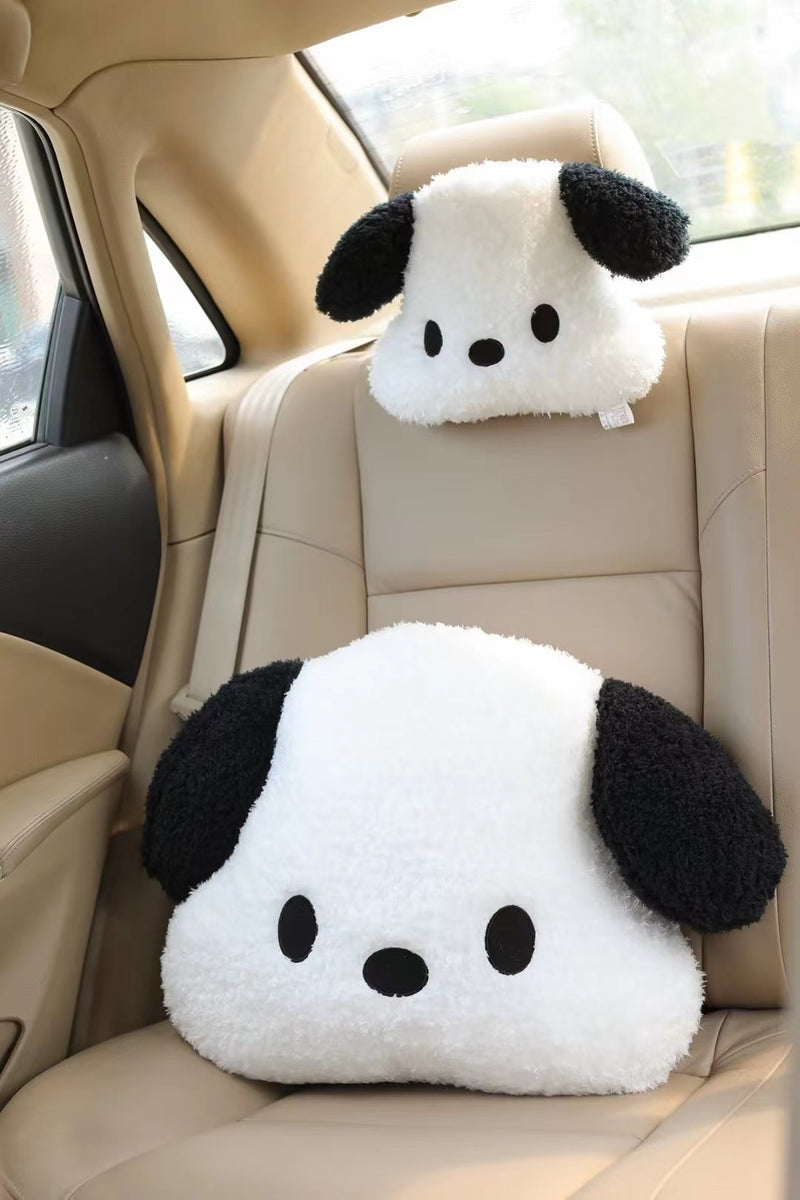 Car Headrest Pillow, Cute Bear Pattern Car Neck Pillow, Comfortable Soft  Travel Pillow, Universal Pillow For Car And Home Car Accessories