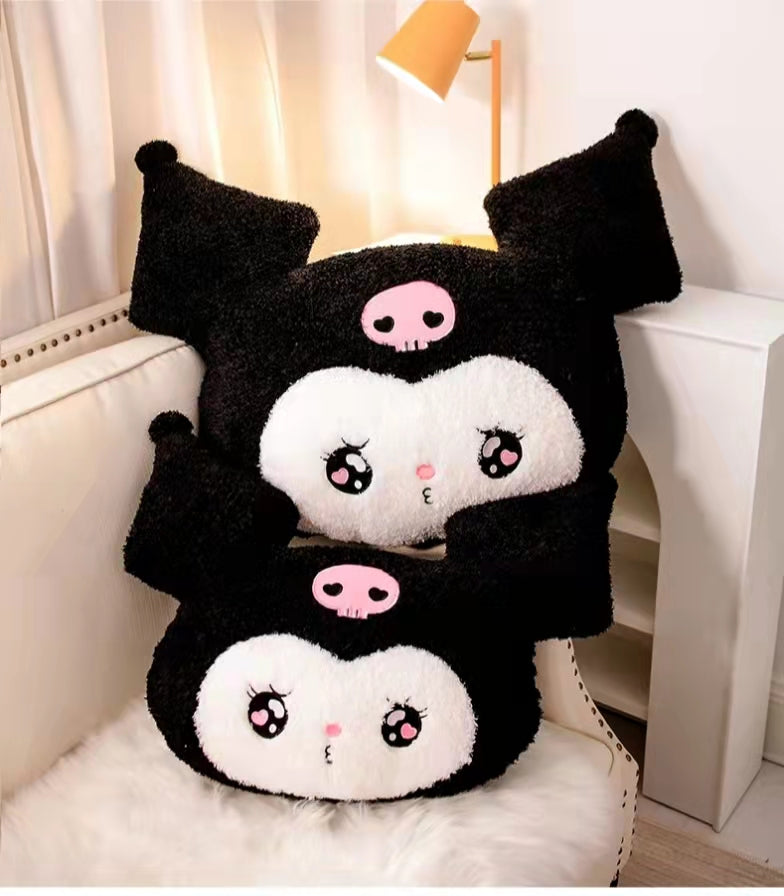 Sanrio My Melody Cushion Backrest Integrated Kawaii Kuromi