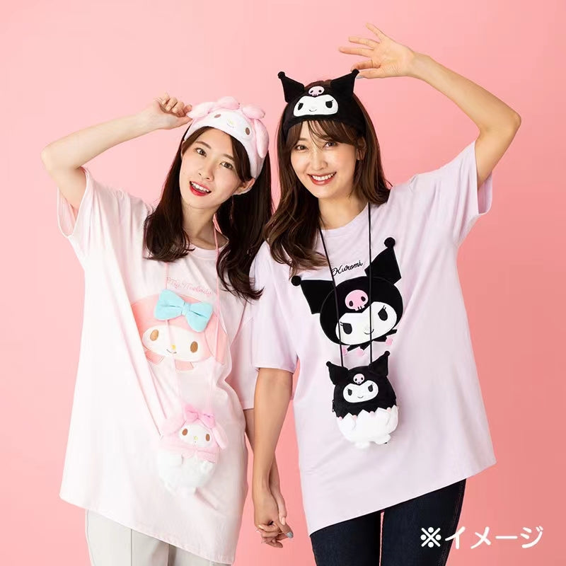 Hello Kitty Sanrio Kuromi and My Melody Pink Printed Shirt Size M - $27  (55% Off Retail) - From Jazi