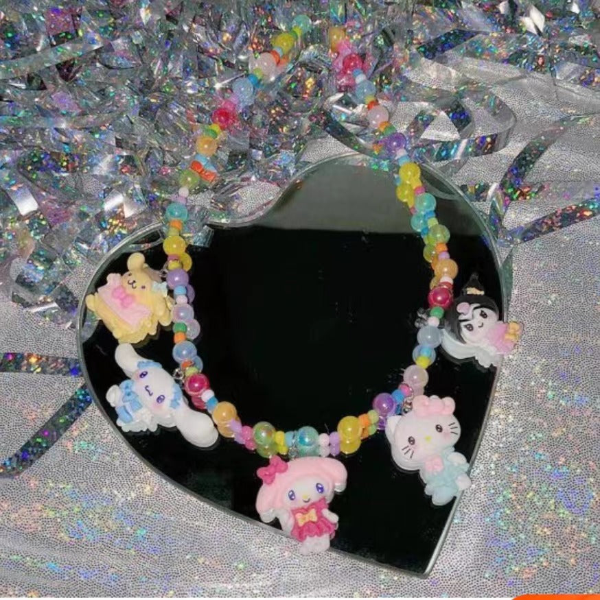 Sanrio Inspired Beaded Necklace – PeachyBaby