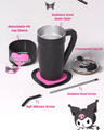 Hello Kitty and Kuromi Licensed Stainless Steel Tumbler with Gift Box