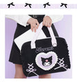 Kuromi Licensed Purple and Black Laptop Case Bag