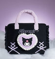 Kuromi Licensed Purple and Black Laptop Case Bag