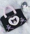 Kuromi Licensed Purple and Black Laptop Case Bag