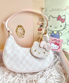 Licensed Hello Kitty x CMB Pink Shoulder Bag with charm and gift box