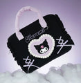 Kuromi Licensed Purple and Black Laptop Case Bag