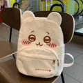 Chiikawa Inspired White Book Bag BackPack