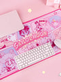 Sailor Moon Inspired Pink Large Keyboard Mat 78 x 39 cm