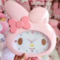 My Melody Inspired Pink Wall Clock