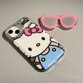 Hello Kitty Inspired Cute Kawaii iPhone Case with Popsocket