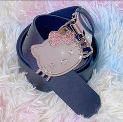 The 'Hello Kitty White' Belt 💕 Available online now!