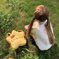 Pompompurin Inspired Yellow Star Shaped Backpack Book Bag