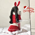 Christmas Bunny Red 5 PCs Set Costume