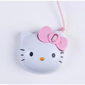 Hello Kitty Inspired Black and Pink Wired Mouse with Mouse Pad