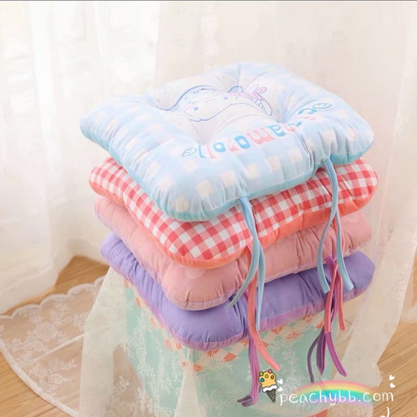 Cinnamoroll Kuromi My Melody Kirby Inspired Square Comfy Seat Cushion