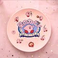 Kirby Inspired Ceramic Pottery Bowl Mug Plate
