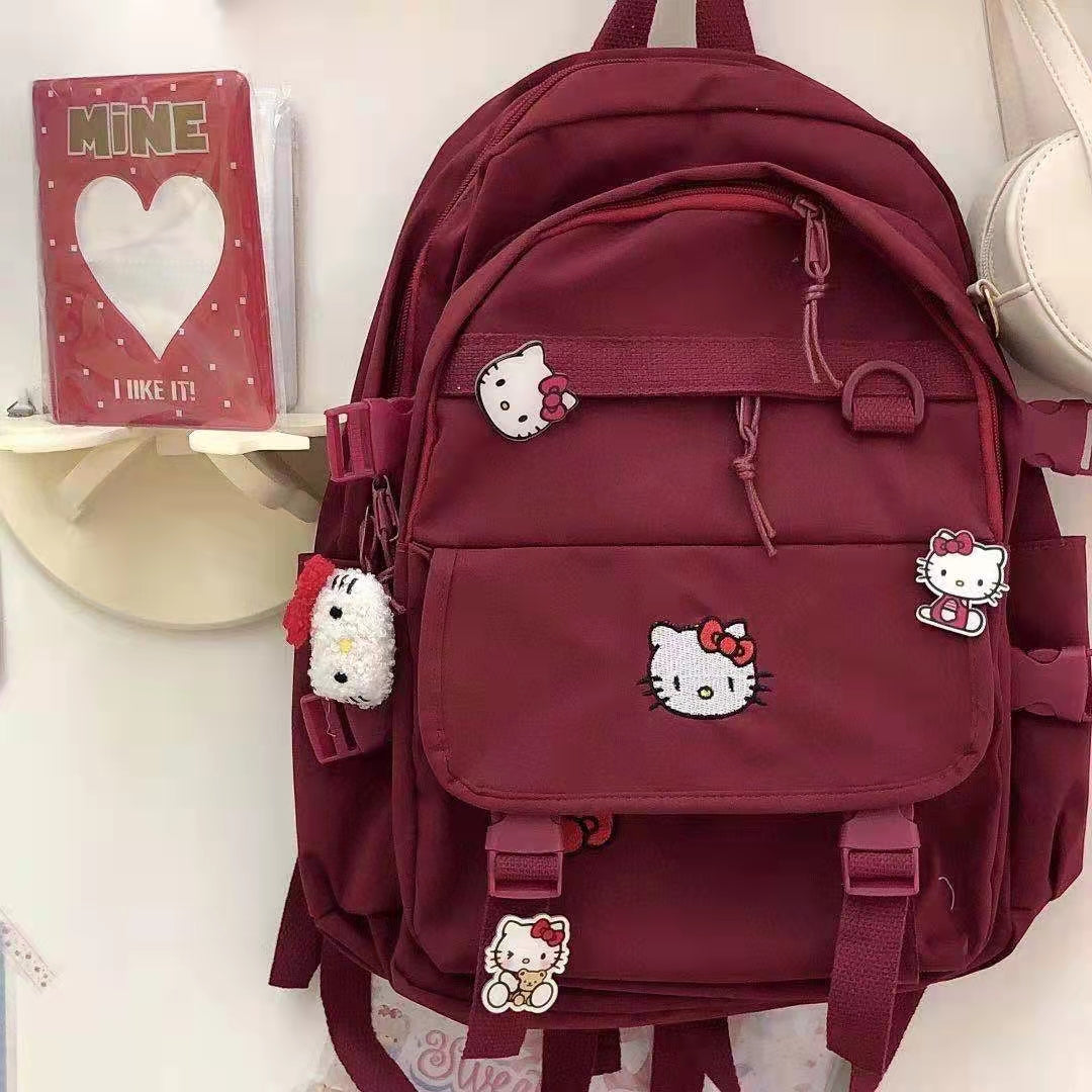 School Hello Kitty Backpack