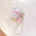 My Melody Inspired AirPods Case with Pearly Charm