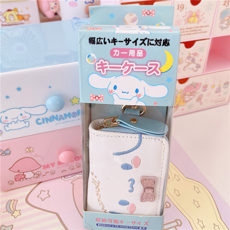 Cinnamoroll My Melody Kuromi Pompompurin Inspired Key Wallet – PeachyBaby