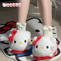 Hello Kitty Inspired Plushie Slippers