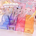 Kuromi My Melody Cinnamoroll Pompompurin Inspired Vertical Sectioned Pencil Holder