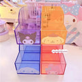 Kuromi My Melody Cinnamoroll Pompompurin Inspired Vertical Sectioned Pencil Holder