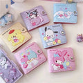 Cinnamoroll My Melody Pompompurin Kuromi Hello Kitty Little Twin Stars Pochacco Inspired PU Leather Wallet