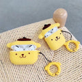 Pompompurin Inspired Yellow Silicon AirPods Case