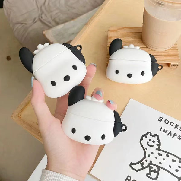 Pochacco Inspired Silicon AirPods Case