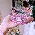 Hello Kitty Inspired Glass Ashtray