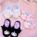 Kuromi My Melody Hello Kitty Cinnamoroll Inspired Closed Toe Slippers