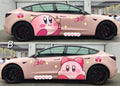 Kirby Inspired Car Sticker Decals Waterproof Easy to Put on and Take off