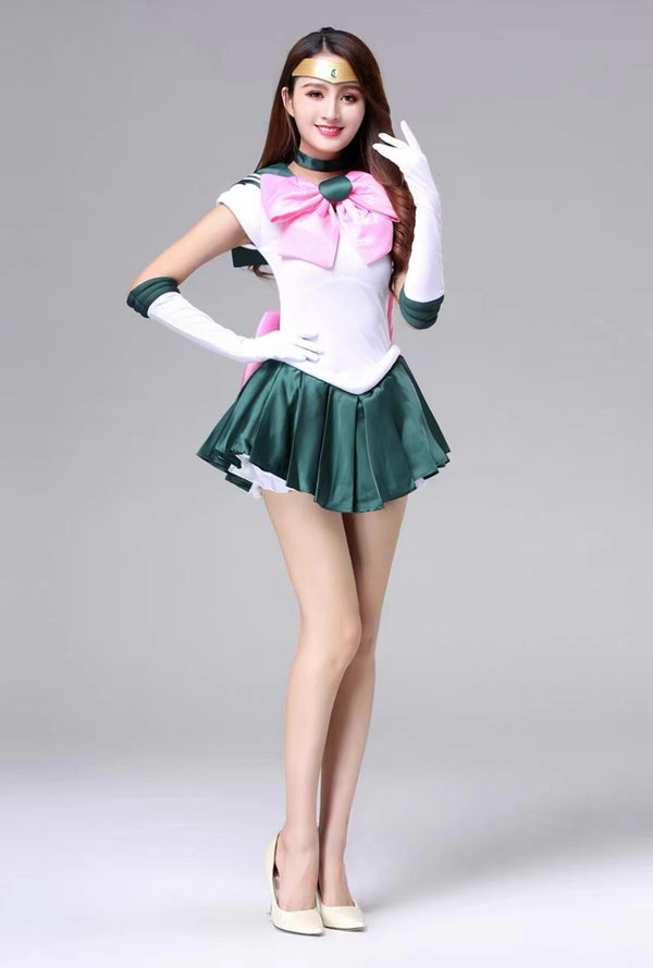 Sailor Jupiter Inspired Halloween Costume Set
