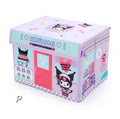 My Melody Cinnamoroll Little Twin Stars Hello Kitty Kuromi Pompompurin Pochacco Inspired Foldable Canvas Storage Box with Lid