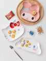 My Melody Kuromi Pompompurin Cinnamoroll Hello Kitty Ceramic Appetizer Plates