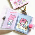 Sanrio My Melody Cinnamoroll Kuromi Card Holder with Key Chain