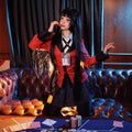 Kakegurui Yumeko Jabami Inspired Halloween Cosplay Costume 7 PCs Set