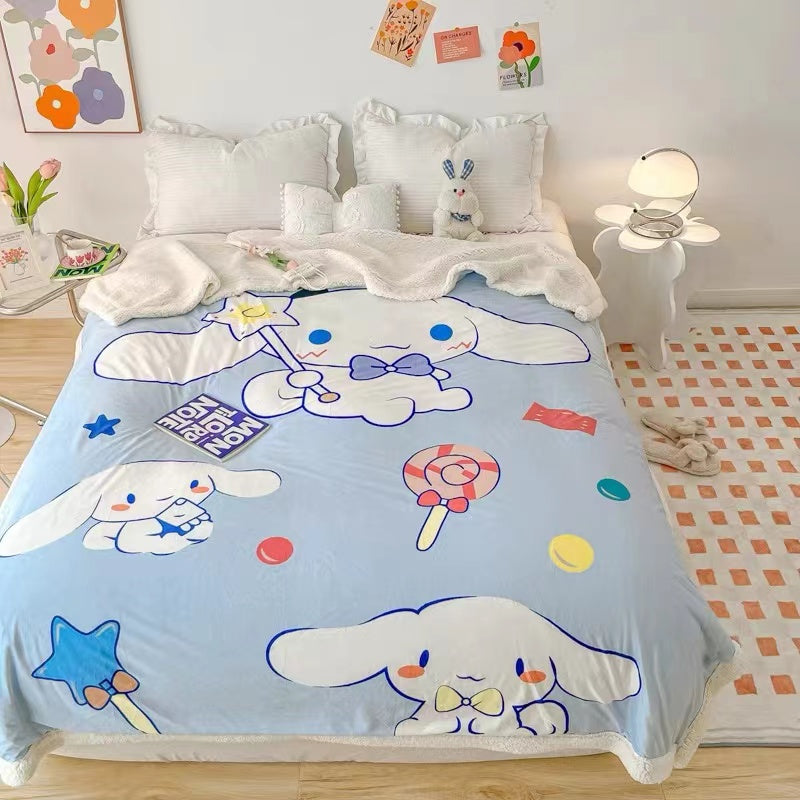 Cinnamoroll Inspired Bedding Duvet Sheet Set Queen Twin King Size –  PeachyBaby