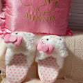 Hello Kitty Inspired Plushie Closed Toe Slippers