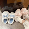 Cinnamoroll My Melody Inspired Winter Closed Toe Kawaii Plush Slippers