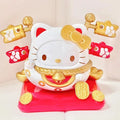 Sanrio Hello Kitty Pochacco Keroppi  Cinnamoroll Kuromi My Melody Inspired Maneki-neko Theme Roly Poly Toy