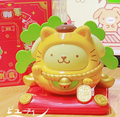 Sanrio Hello Kitty Pochacco Keroppi  Cinnamoroll Kuromi My Melody Inspired Maneki-neko Theme Roly Poly Toy