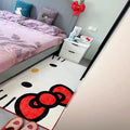 Hello Kitty Inspired Rectangular Bedside Area Rug