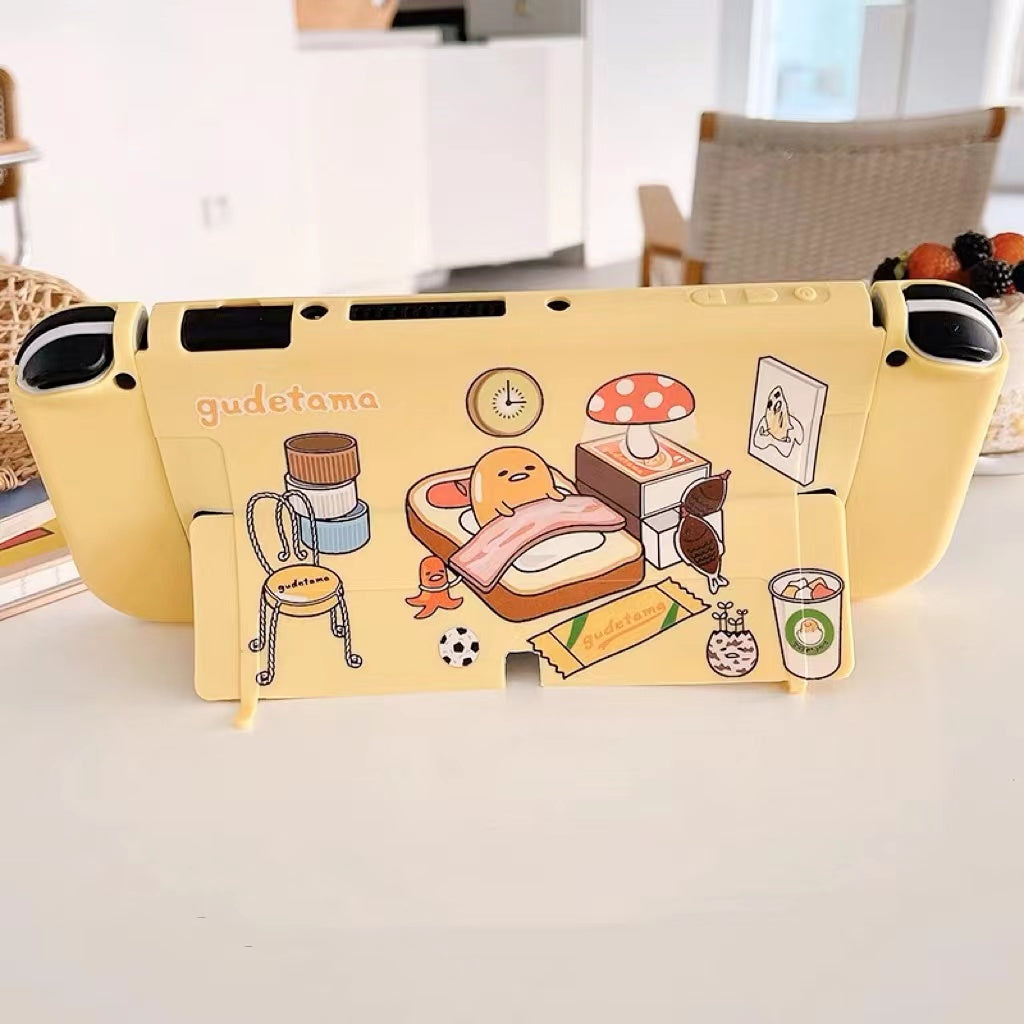 Yellow switch lite buying with gudetama skin