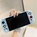 Pochacco Inspired Blue Nintendo Switch Joy-con Case Cover
