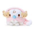 Cinnamoroll and Milk Winter Plushie and Charm with Earmuffs