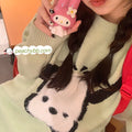 Pochacco Inspired Green Oversized Sweater Jumper
