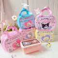 Cinnamoroll My Melody Pompompurin Hello Kitty Little Twin Stars Kuromi Badtz Maru Pochacco Inspired Lunch Bag